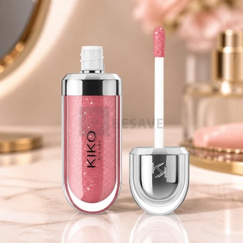KIKO MILANO, 3D Hydra Lipgloss, Gloss Hidratante Para Os Lábios, Com Efeito 3D, Fórmula Com Extrato de Bidens