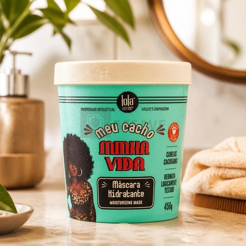 Meu Cacho Minha Vida Máscara 450g, Lola Cosmetics