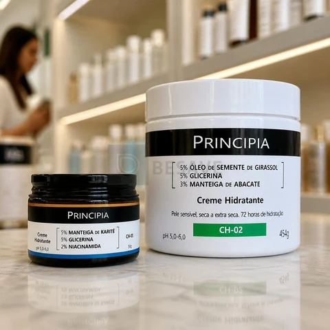 Principia Kit Cremes Hidratantes Rosto E Corpo Ch-01 + Ch-02 Seca Dia/noite