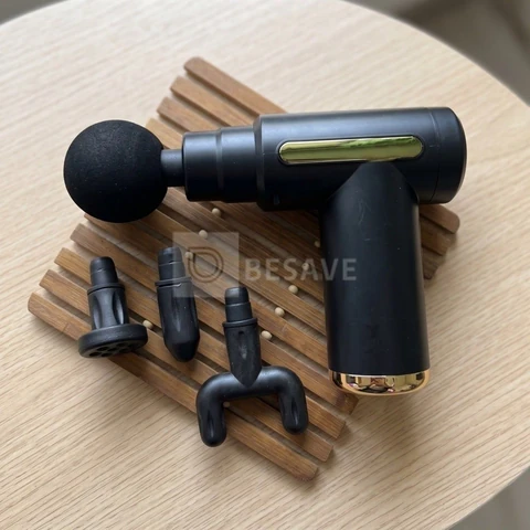 Massageador Pistola Elétrica Profissional Muscular Portátil