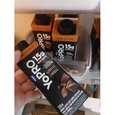 YoPRO Bebida Láctea UHT Chocolate Líquida Caixinha 250ml - 15g de Proteínas - Sem Lactose - Pack com 12 Unidades