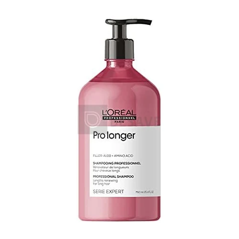 L'Oréal Professionnel Shampoo Pro Longer | Reduz a Quebra e a Aparência de Pontas Duplas | Adiciona Volume e Brilho | Para cabelos finos e com afinamento