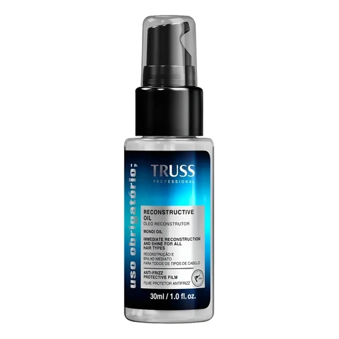 Truss Uso Obrigatório - Óleo Capilar Reconstrutor 30ml