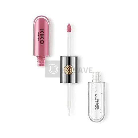 KIKO MILANO, Unlimited Double Touch, Batom e Gloss Incolor, Cor