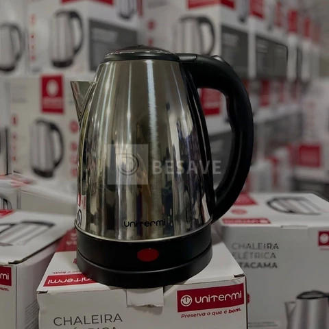 Chaleira Elétrica Gostei! 1,8l 1000w Prata Desligamento Automático
