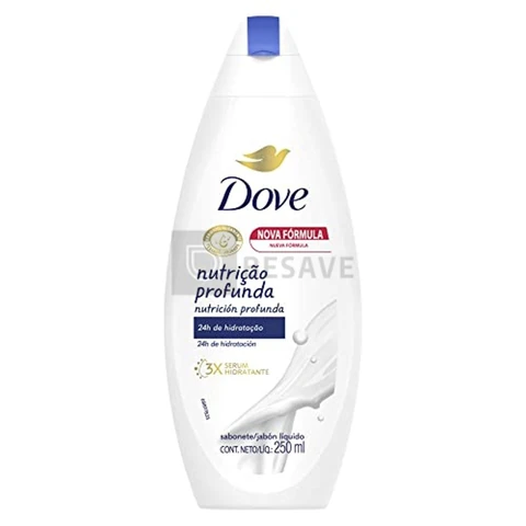 Dove Sabonete Líquido Nutrição Profunda 250ml