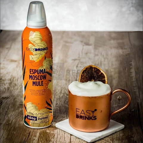 Easy Drinks - Spray de espuma Gengibre para Drinks (Moscow Mule)
