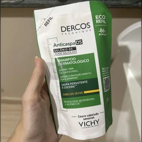 Vichy, Dercos Shampoo Anticaspa para Cabelos Normais a Oleosos
