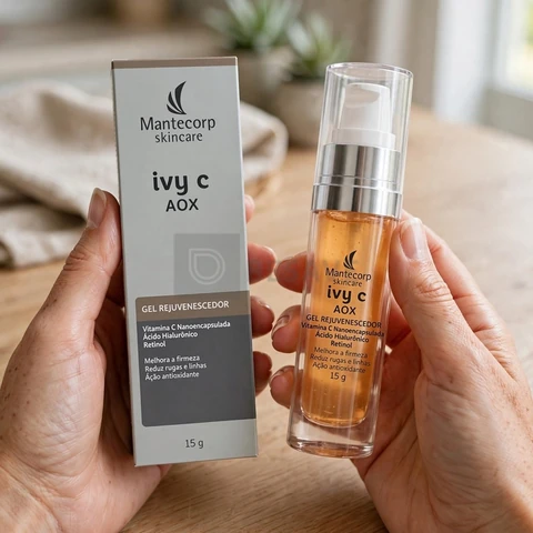 Rejuvenescedor Facial Mantecorp Skincare Ivy C Aox Gel - 15g