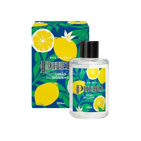 PHEBO - Deo Colônia Limão Siciliano 200ml