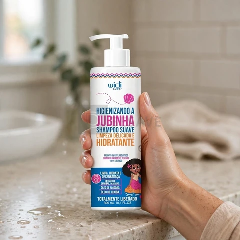 Widi Care Shampoo Higienizando a Jubinha Limpeza Delicada e Hidratante 300ml