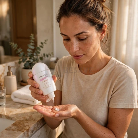 Shiseido Sun Urban Face emulsion FPS 30 alta proteção