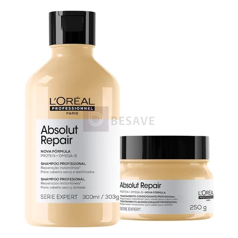 Kit L'oréal Professionnel Absolut Repair Shampoo + Mask