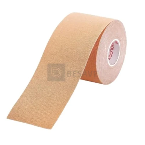 Fita Adesivo de Seios Levanta Peito Silicone Natural Adesivo Sutiã Fita Push Up Invisível | Boob Tape | Bege Premium