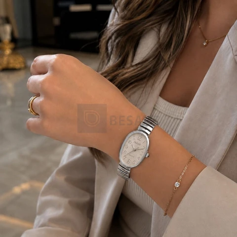 Relógio De Pulso Minimalista Old Money Feminino Premium Moda