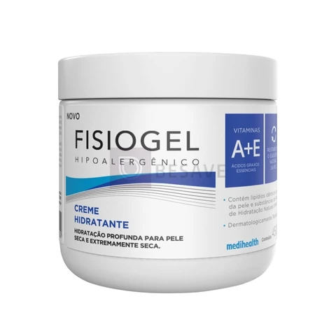 Fisiogel Hipoalergênico Creme Hidratante Corporal - 450g