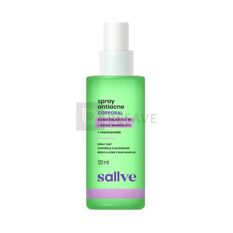 Sallve Spray Antiacne Corporal 120ml