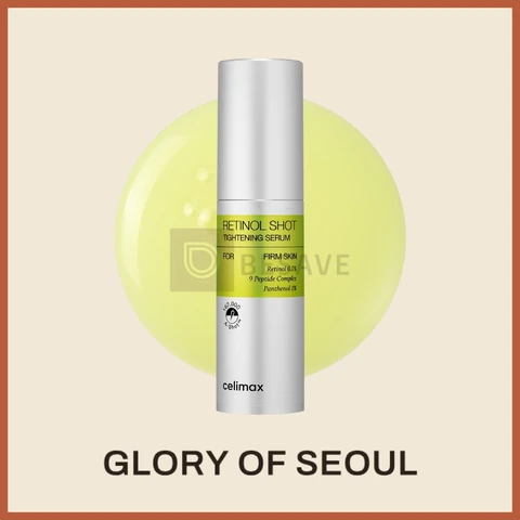 Celimax The Vita A Retinol Shot Tightening Serum, 30mL | with Pure Vitamin A Retinol, Peptide, Pore Minimizer