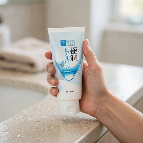 Hada Labo® Gokujyun Face Wash - Sabonete Hidratante Facial Com Ácido Hialurônico 100g