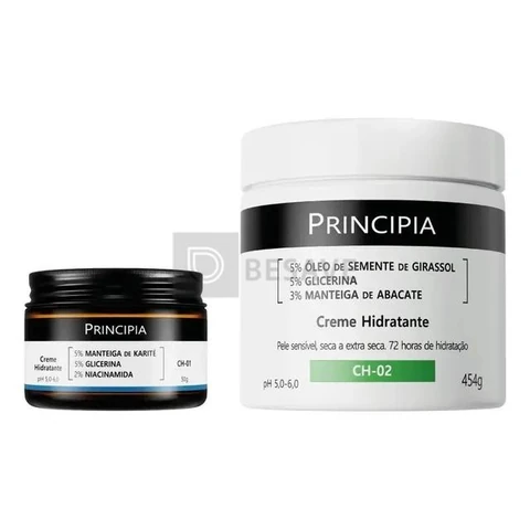 Principia Kit Cremes Hidratantes Rosto E Corpo Ch-01 + Ch-02 Seca Dia/noite