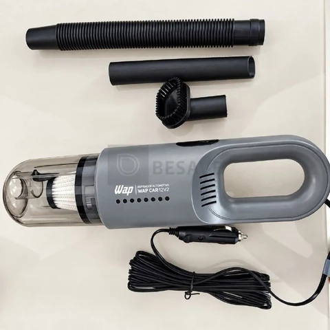 Aspirador Automotivo Portátil WAP CAR Filtro HEPA Cabo de 3,7m 180W 12V2