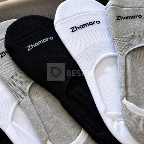 Kit 10 Pares Meias Zhamaro Algodão Sapatilha Invisível