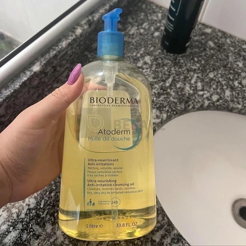 Bioderma Atoderm Óleo De Banho - Higiene Hidratante Diária 1 Litro