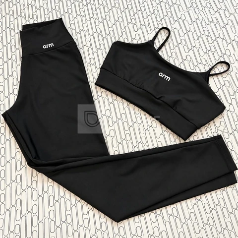 Conjunto Feminino Fitness Compact Top E Legging - Arm