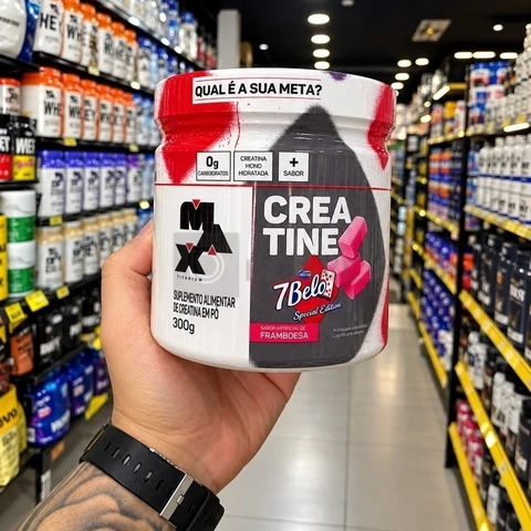 Creatina Max Titanium 7 Belo em pó x 300g