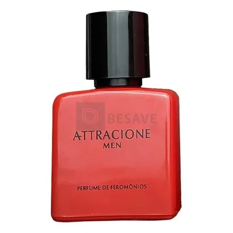 Attracione Men perfume Masculino Com Feromônios Ativados 25 mL