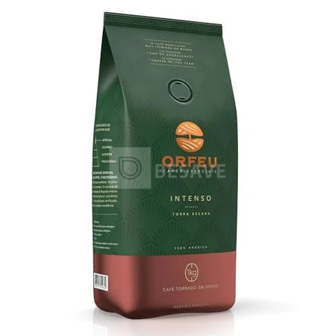 ORFEU Café em Grãos Intenso Torra Escura 1 kg