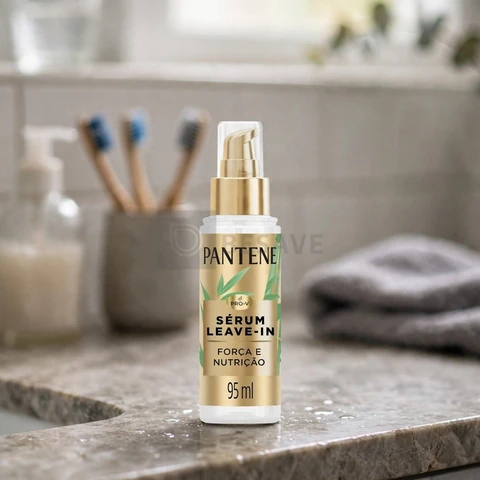 Pantene Sérum Leave-in Bambu Força Nutrição Controle de Frizz 95 ml