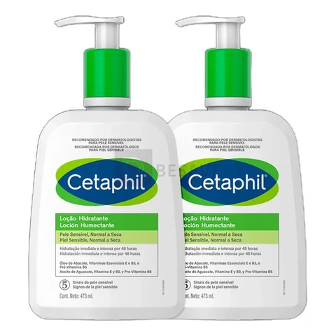 Kit Cetaphil Loção Hidratante Corporal E Facial (2 Unidades)