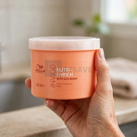 Wella Invigo Nutri-Enrich Máscara Capilar Nutrição Profunda 500ml