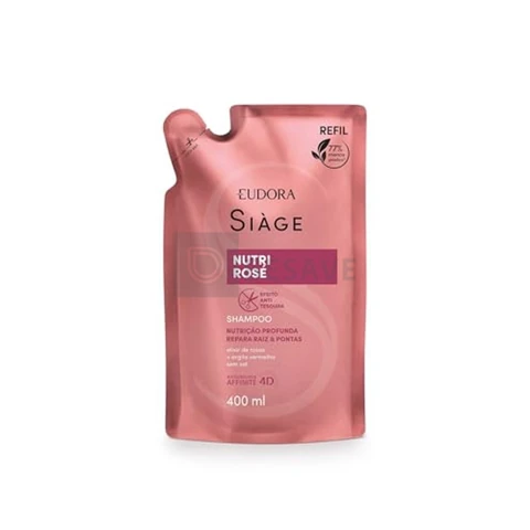 Eudora - Refil Shampoo Siàge Nutri Rosé