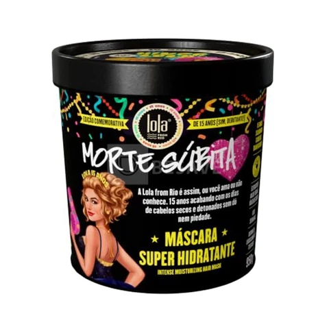 Máscara Capilar Morte Súbita 15 Anos 950g - Lola from Rio