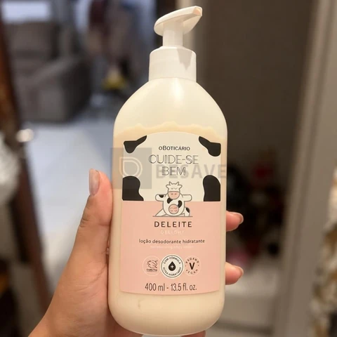 O Boticário Deleite Loção Hidratante Desodorante Corporal Gourmand