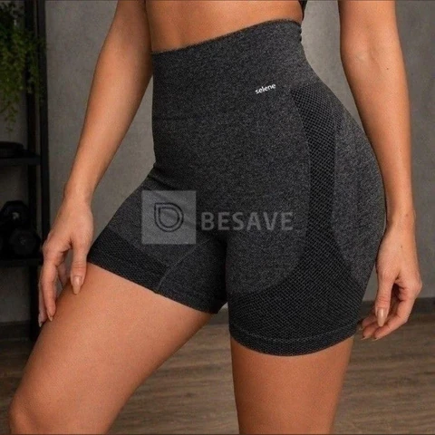 Short Academia Empina Levanta Bumbum Push Up Feminino Selene