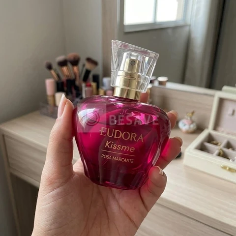 Kissme Rosa Marcante Colônia Eudora 50ml