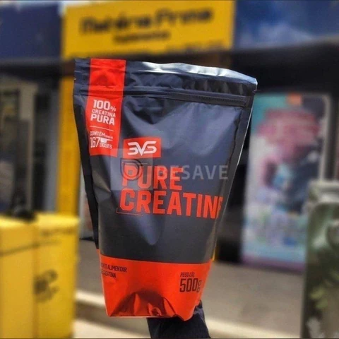 CREATINA MONOHIDRATADA 500g - 100% Pura - 3VS Nutrition