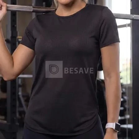 Camisa Dryfit Feminina Academia Corrida Malha Furadinha P-gg