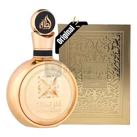 Perfume Árabe Lattafa Fakhar Gold Extrait Eau De Parfum 100m