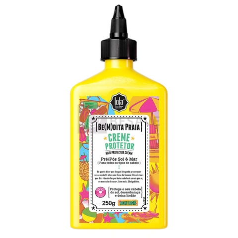 Bem dita Praia, Creme protetor, Lola Cosmetics