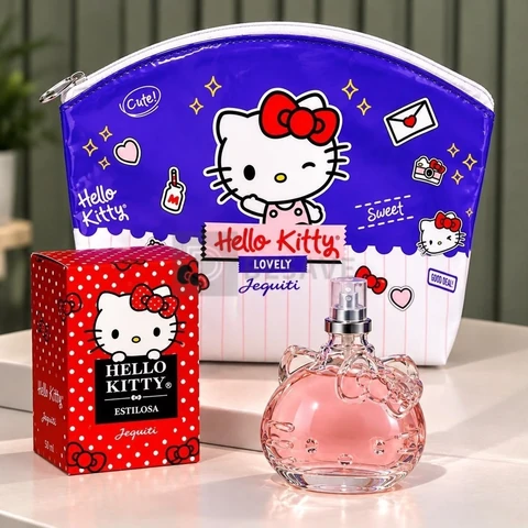 Jequiti Perfume Hello Kitty Água De Colônia 25 Ml