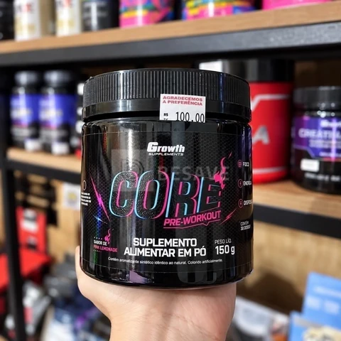 Pré Treino Core 150g Growth Supplements