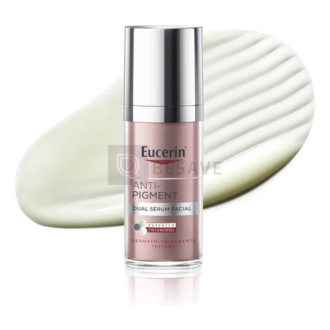 EUCERIN Dual Sérum Facial Antimanchas e Anti-idade 30ml, Anti-Pigment, Clareador, Thiamidol, Ácido Hialurônico