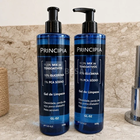 Principia Kit 2 Gel De Limpeza Gl-02 Limpeza Profunda
