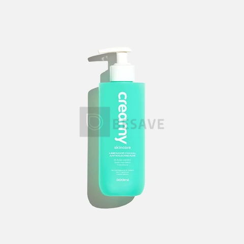 LIMPADOR FACIAL ANTIOLEOSIDADE 300ML - CREAMY