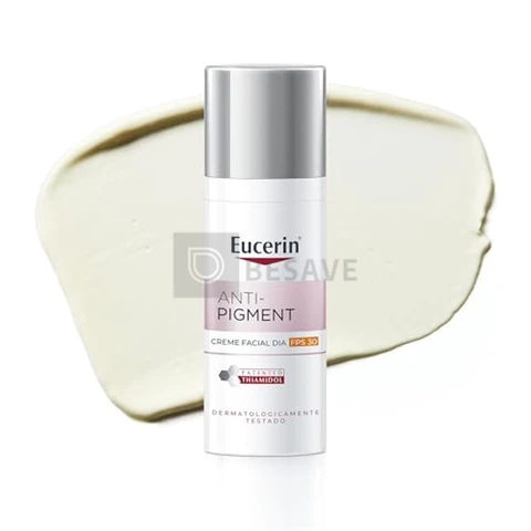 EUCERIN Creme Facial Antimanchas Dia FPS30 50ml, Anti-Pigment, Clareador, Thiamidol, Diurno