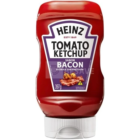 Heinz Ketchup Bacon & Cebola Caramelizada 397g